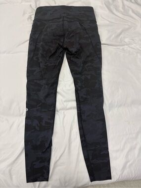 lululemon athletica Black Camo Leggings